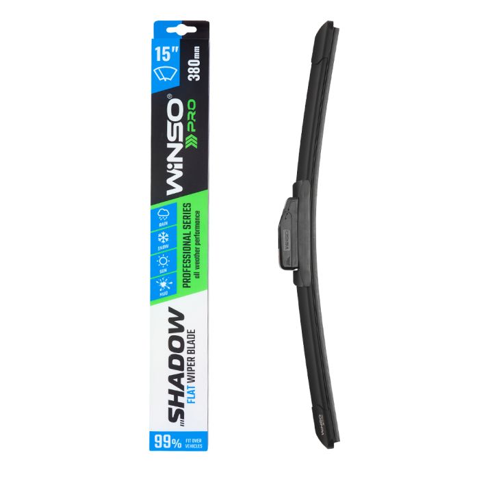 Бескаркасная щетка стеклоочистителя WINSO PRO SHADOW 15"/380 мм