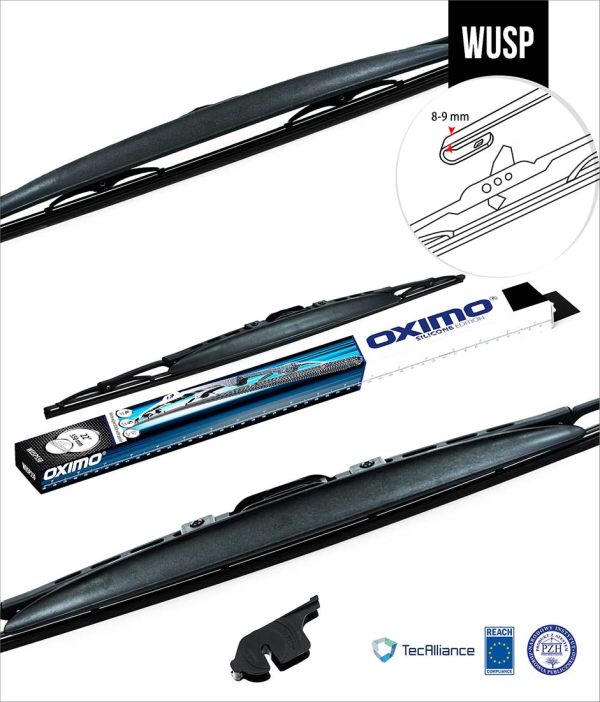 Щітка cклоочисника каркасна із спойлером OXIMO AERO 650мм 1шт WUSPR650